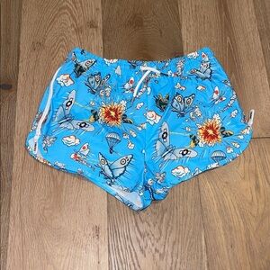 Culprit swim shorts side zip size small summer beach vacation